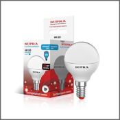 светодиодная лампа шар G45 Белый теплый 5W Supra SL-LED-ECO-G45-5W/3000/E14 9511 Распродажа!!! светодиодная лампа шар G45 Белый теплый 5W Supra SL-LED-ECO-G45-5W/3000/E14 9511 Распродажа!!!