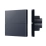 Панель 048042 SMART-ZB-801-22-1G-4SC-MULTI-IN Black (230V) TUYA