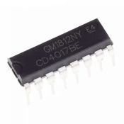 микросхема CD4017BE микросхема CD4017BE