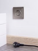Штепсельная розетка встраиваемая IEK BRITE 16А BR-R14-16-K37-F РСР14-1-0-БрШ с з/к и шторками в сборе шампань