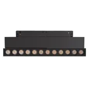 Трековый светильник  12W MIX 047139 MAG-ORIENT-DOTS-FOLD-S230 Day4000-MIX прямоугольник трековый черный TUYA