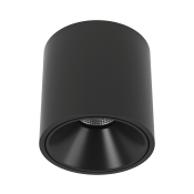 Накладной светильник  30W Белый теплый FA GW-8701-30-BL-WW 220V цилиндр черный матовый