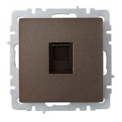 Розетка компьютерная RJ45 кат.6 РК11-БрТБ бронза BR-K10-2-K45 BRITE IEK