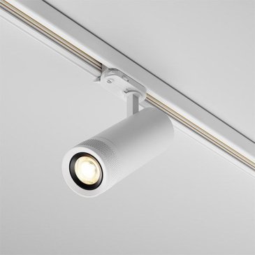 Трековый светильник 20W Белый теплый TR198-3-20W2.7K-Z-W Фокус Зум / Focus Zoom Trinity IP20 белый