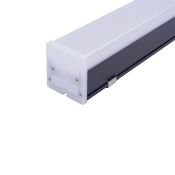 Накладной светильник  40W Белый дневной UL-00013257 ULO-N10A-40W-4000K-L120 IP40 BLACK прямоугольный черный