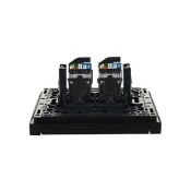 Розетка встраиваемая компьютерная IEK FORTE&PIANO двойная RJ45 кат.5E FP133 черный FP-K20-1-K02