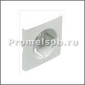 LOGUS Лицевая панель для розетки 2к+з с защитными шторками, лёд 90632 TGE LOGUS Лицевая панель для розетки 2к+з с защитными шторками, лёд 90632 TGE