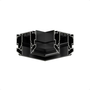 Соединитель для однофазного шинопровода SMART ONE TR2026-BK  угловой черный