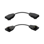 Коннектор гибкий 09-129 однофазный для шинопровода IP20 черный