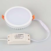 Встраиваемый светильник  15W Белый дневной 020709 LTD-115SOL-15W 4000К 220V IP44 круглый белый