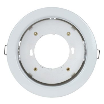 Встраиваемый светильник без лампы IEK LIGHTING 4115 LUVB0-GX70-1-K01 GX70 белый круглый