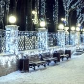 гирлянда БАХРОМА   6W Белый 034103 ARD-EDGE-CLASSIC-2400x600-CLEAR-88LED-MILK-STD White 230V IP65 статика