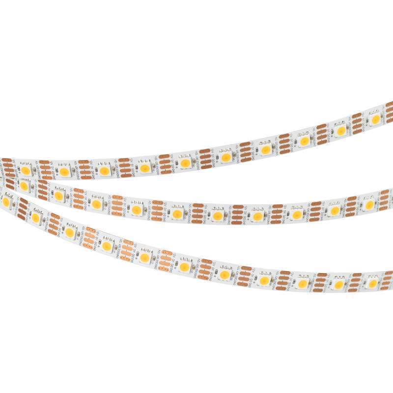 Светодиодная лента 12V  9.3W/m 033438 SPI-B60-10mm Warm2700-PX1-RAM Белый теплый 2700K (5060, 300 LED, 1818) IP20