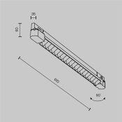 Трековый светильник 20W Белый дневной TR195-3-20W4K-M-W(N) Точки/Points Trinity IP20 белый