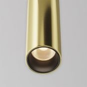 Трековый подвесной светильник 5W Белый теплый TR156-1-5W3K-BS Фокус / Focus Led Flarity IP20 латунь
