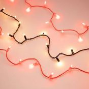 гирлянда  7W Красный 028210 ARD-STRING-CLASSIC-10000-RED-100LED-MILK-STD  230V IP65