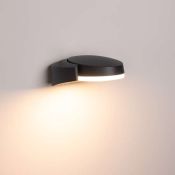 светильник  6W Белый теплый 029979 LGD-EYE-WALL-6W 220V IP65 фигурный накладной серый