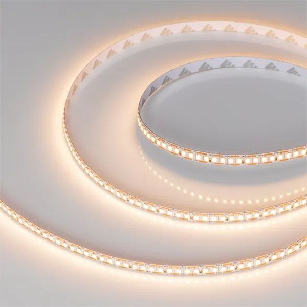 Светодиодная лента Белый теплый 2835 24V 16W/m 200Led/метр 046942 RT-A200-8mm Warm2700-CX1 (резка 1 светодиод)