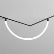 Трековый светильник однофазный  16W Белый-MIX SMART RAY DK8060-BK IP20 на шинопровод управляемый черный