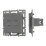 Розетка встраиваемая компьютерная двойная RJ45 кат.6 Arlight 045338 SCT-MPC2-PL-GR серая