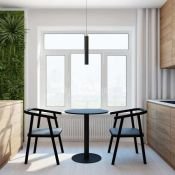 УДАЛЕНО  15W Белый теплый 022951 SP-POLO-R85-1 220V цилиндр накладной черный с черной вставкой Уценка!!!