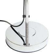 светильник настольный без лампы UML-B702 E14 SILVER UL-00010159 серебристый