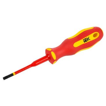 Отвертка диэлектрическая SLIM PZ/SL1х80 Т2 ARMA2L 5 A2L5-SC31-T2-ZS-10-080 IEK