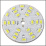 Светодиодный модуль Белый  10W 24 led круг  LNB56-10J401A
