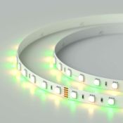 Светодиодная лента RGBW 24V 14.4W/m RT-B60 RGB- Белый теплый 2x (300 LED) 018327(2)  LUX
