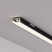 алюминиевый профиль S-LUX SL-SLIM-H7-2000 BLACK (BY) 061377