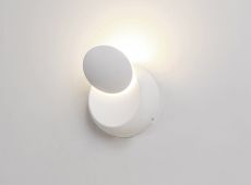 светильник  5W Белый теплый GW-6100-5-WH-WW 220V круглый накладной белый