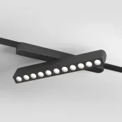 Трековый светильник  12W Белый-MIX AIR SMART GRILL DK5368-BK IP20 на магнитный шинопровод управляемый черный