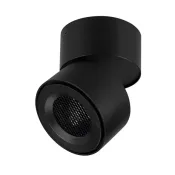 Накладной светильник  12W Белый теплый-MIX 058606 SP-POINT-SURFACE-R85 36deg 220V откидной поворотный круглый черный