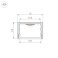 алюминиевый профиль S-LUX SL-SLIM15-H10-3000 ANOD 065310
