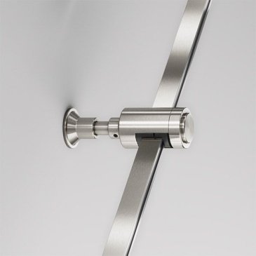 Крепление настенное Wall одинарное Flarity TRA155CW-S1-PT платина