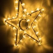 фигура из дюралайта  2.5W Белый дневной ЗВЕЗДОЧКА 034250 ARD-STAR-M4-200x220-36LED IP65
