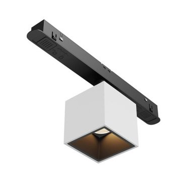 Трековый светильник  7W Белый теплый Альфа/Alfa S Exility 50deg TR133-2-7W3K-W на магнитный шинопровод белый