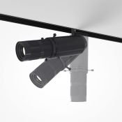 Трековый светильник кадрирующий 10W Белый-MIX Гала/Gala Exility 20-35deg TR108-4-10W3K-DS-B IP20 на магнитный шинопровод черный