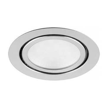 Круглый светильник   3W Белый дневной 28904 Feron LN7 220V IP20 встраиваемый хром