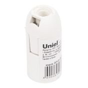 патрон E14 пластик 11019 ULH-01-E14-Plastic термостойкий подвесной