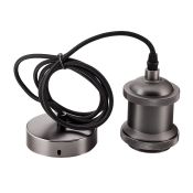 подвес Vintage 058-223 SUN-LUMEN 003/ E27 DEEP BLACK черный провод, с кольцом подвес Vintage 058-223 SUN-LUMEN 003/ E27 DEEP BLACK черный провод, с кольцом