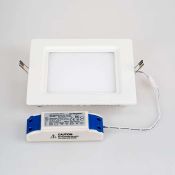 Встраиваемый светильник-панель  16W Белый дневной  014205 IM-170x170-16W 220V IP44 квадратный белый Уценка!!!
