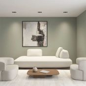 Встраиваемый светильник без лампы DENKIRS HYDRO DK2112-BK GU10 черный прямоугольный IP44