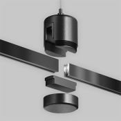 Подвес тросовый Hang с прямым коннектором питания Flarity TRA157SW-IPC1-B чёрный