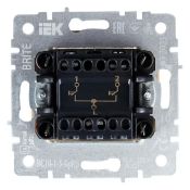Выключатель жалюзи 10А ВС10-1-5-БрКр бежевый BR-V15-0-10-K10 BRITE IEK