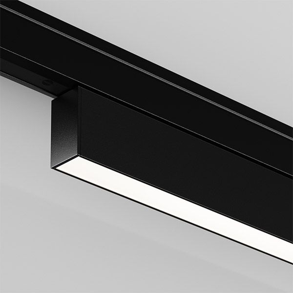 Трековый светильник 12W Белый дневной TR192-1-12W4K-B Базис / Basis Levity 4000К чёрный