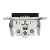 Штепсельная розетка встраиваемая IEK SKANDY 16А SK-R14-16-K02 SK-R04Bl с з/к без з/ш черный