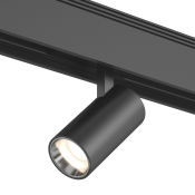 Магнитный трековый светильник 10W Белый теплый SY-601201-BL-10-36-WW 36deg 24V на магнитный шинопровод черный 00-00005395