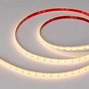 Светодиодная лента Белый теплый COB 5V 5W/m 360Led/метр 041710(1) герм (SE - силиконовое покрытие) COB-SE-X360-8mm 2700K