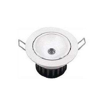 Встраиваемый светильник   9W Белый дневной  014931 LTD-87WH  220V IP20 круглый белый Уценка!!!